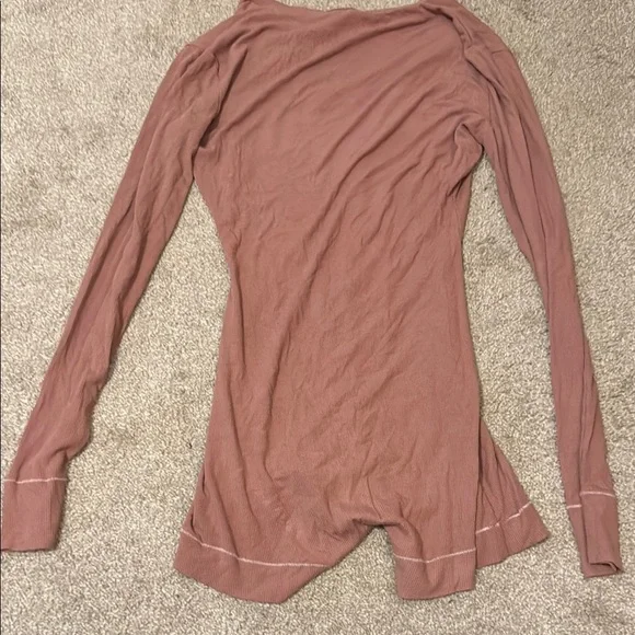 Skims soft lounge button up Henley - Picture 5 of 5